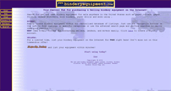 Desktop Screenshot of binderyequipment.com